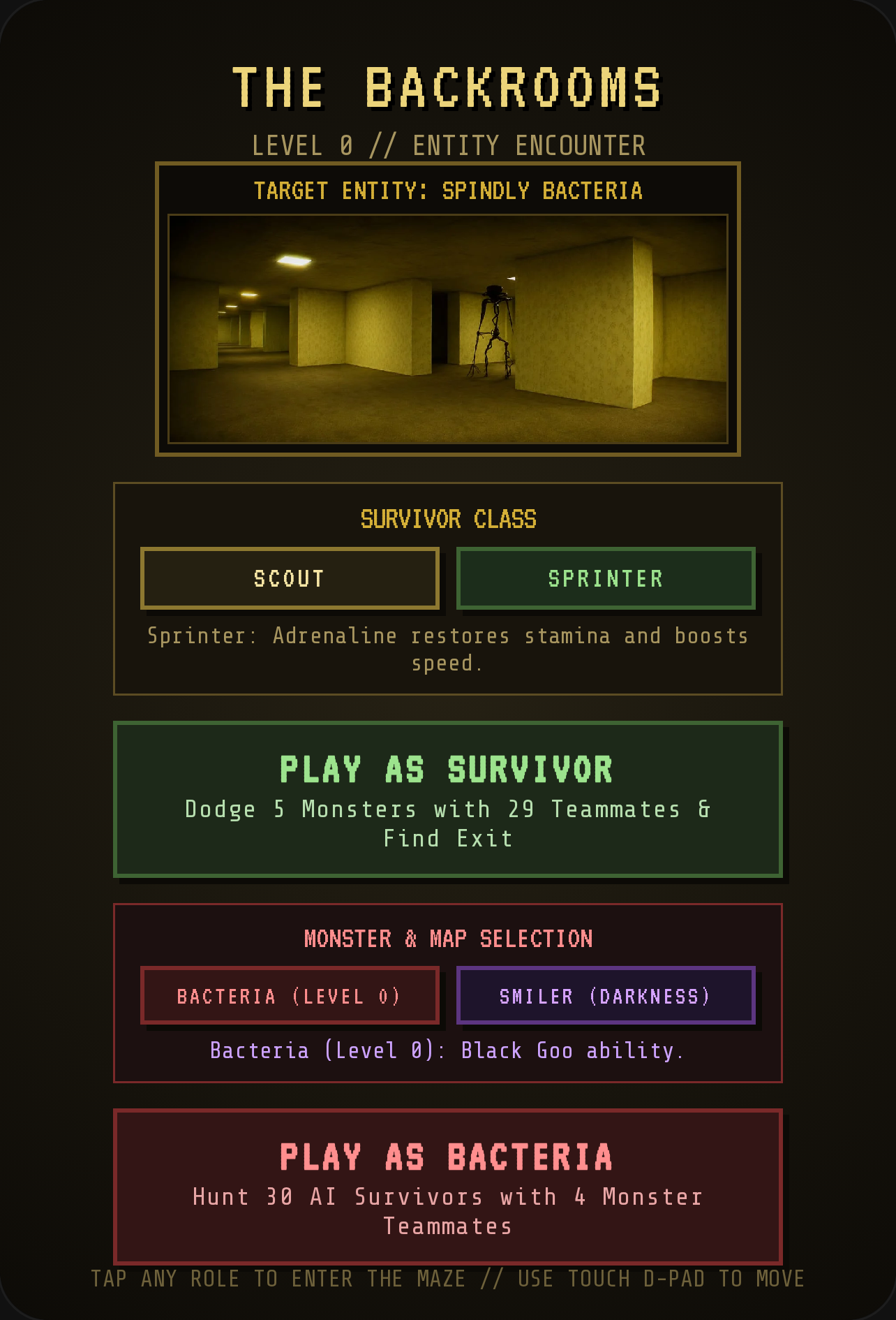 Backrooms: Entity Hunt cover