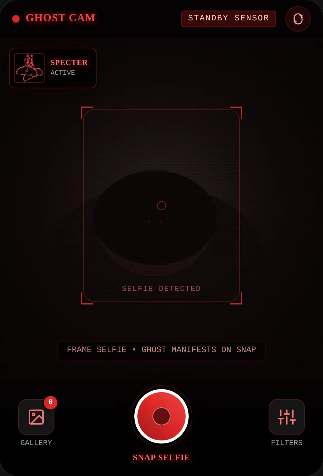Ghost Camera Filter cover