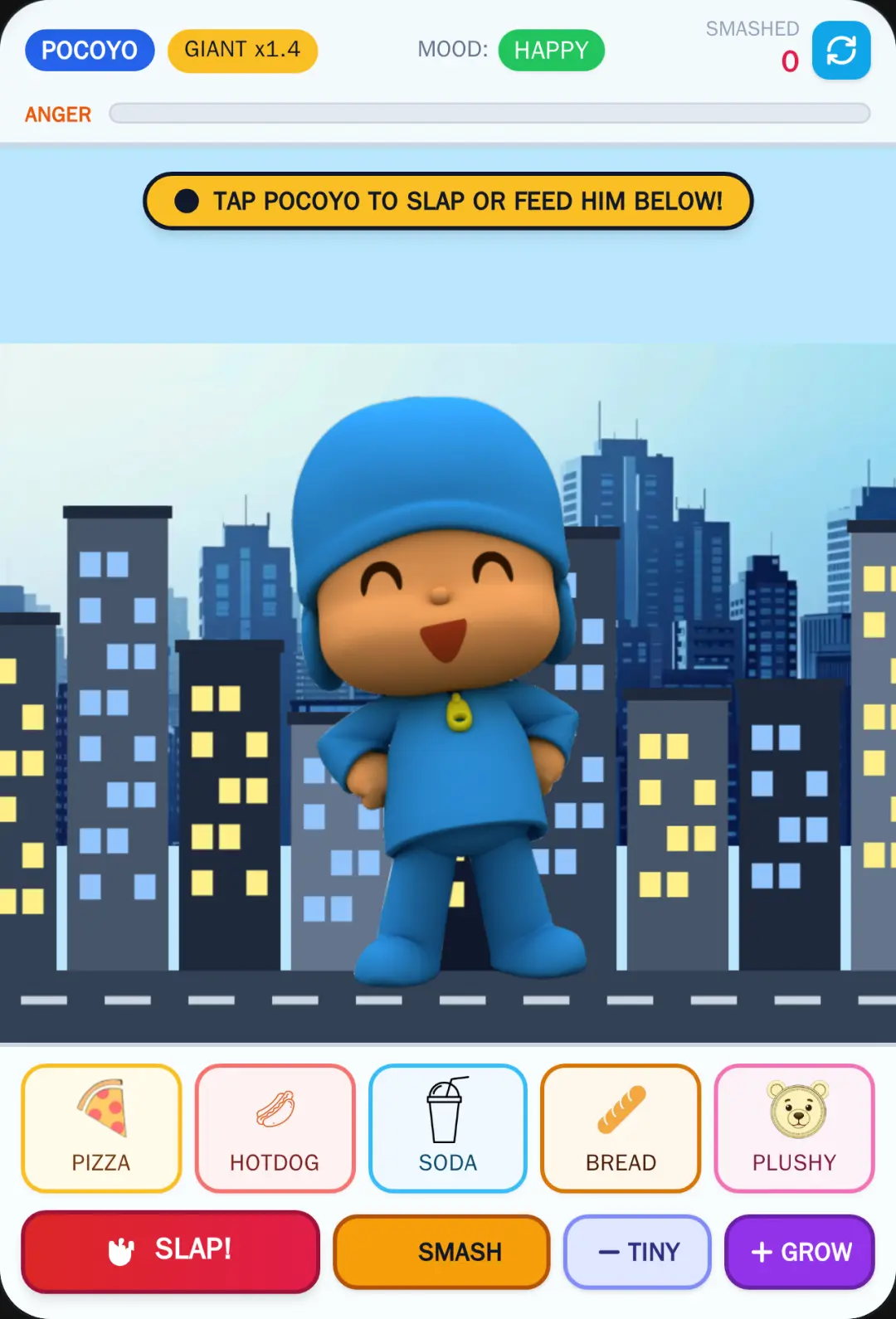 Giant Pocoyo in the City cover