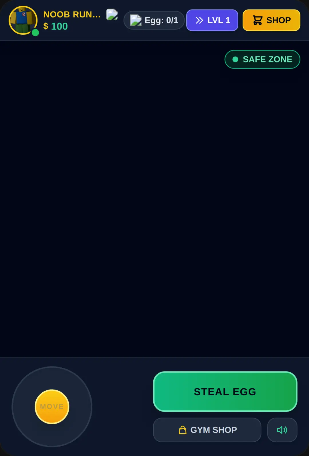 Game name is:Egg Stealer and Treadmill Tycoon rate my first game cover