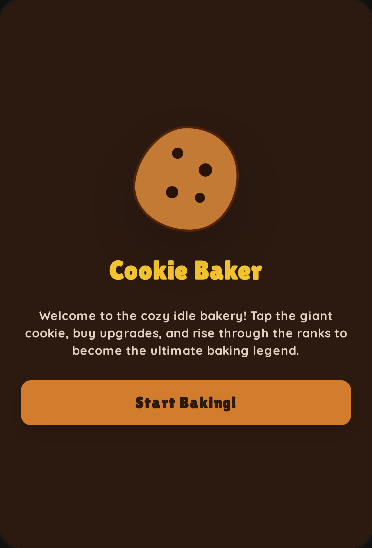 Cookie Baker - Cozy Idle Bakery cover