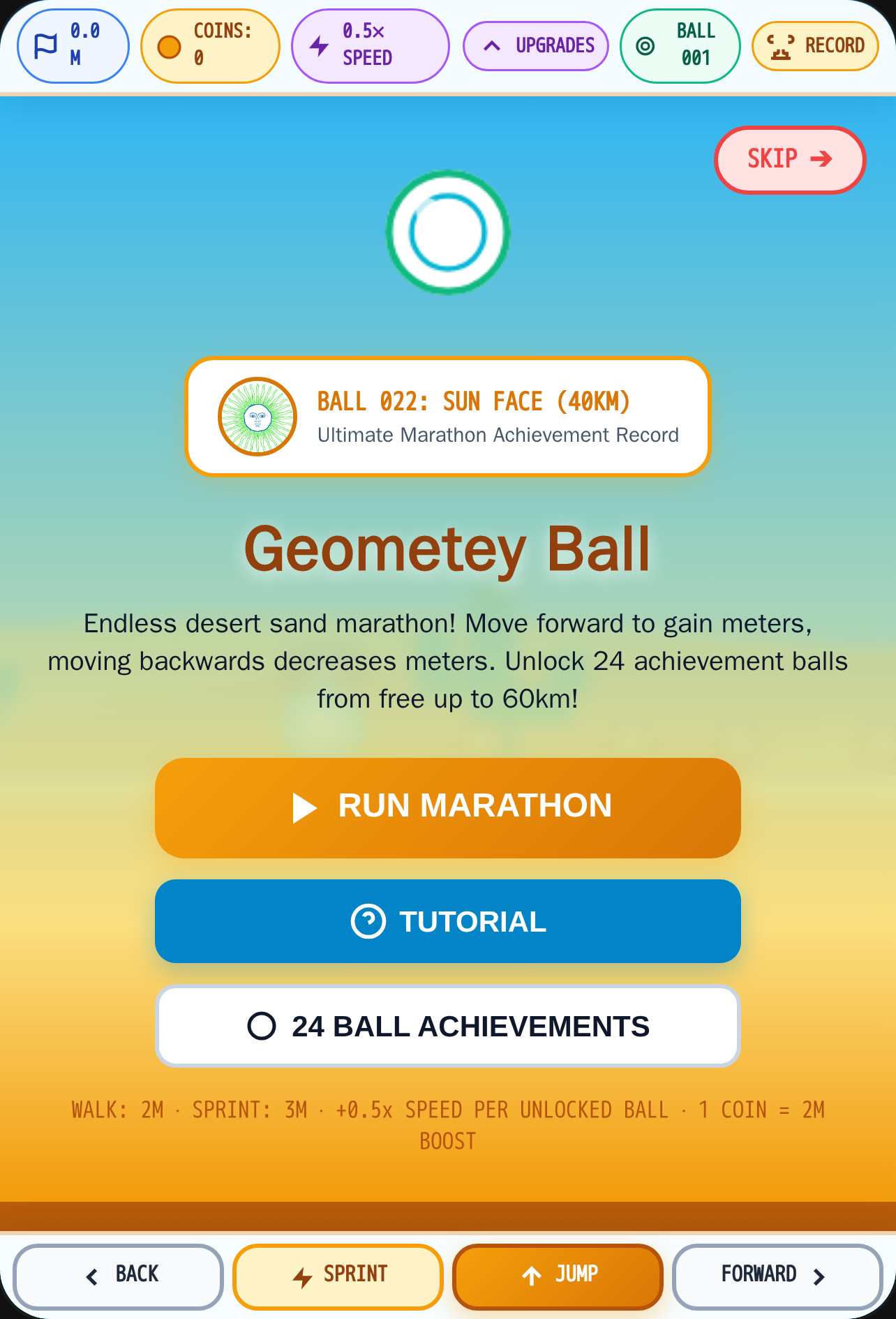 Geometey Ball Marathon cover