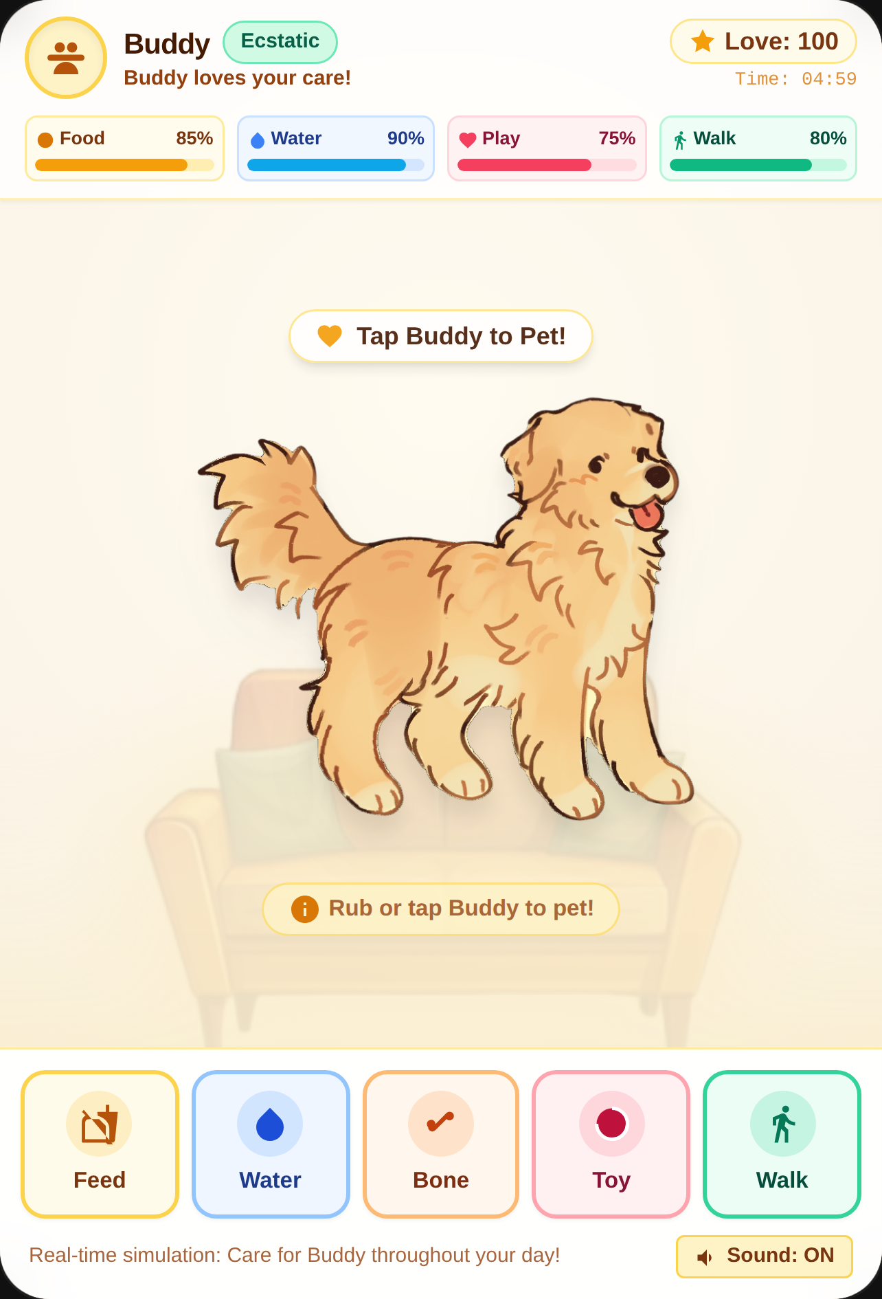 Cozy Pup: First-Person Dog Care cover
