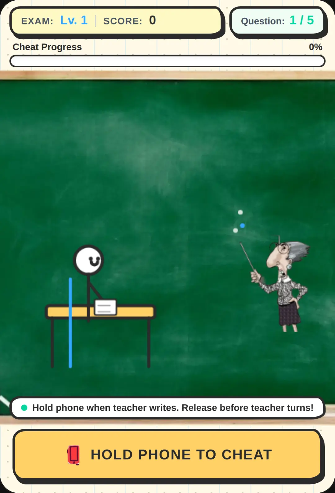 Stickman Exam Cheater cover