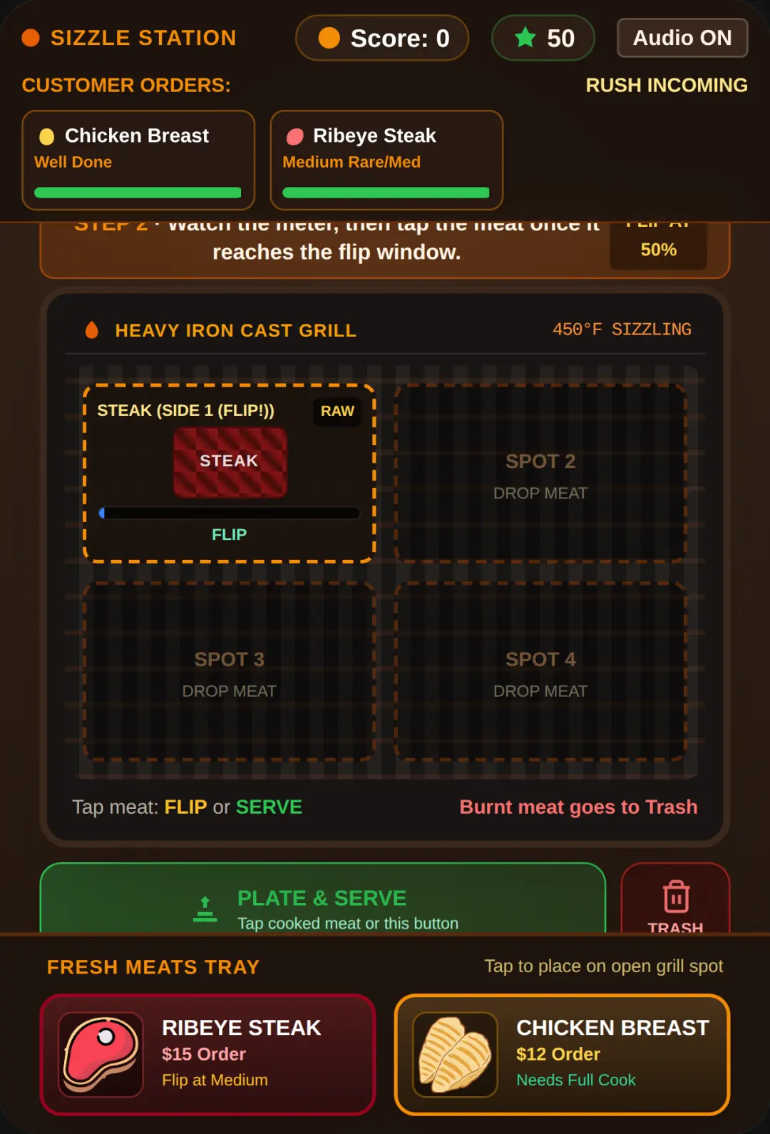 Sizzle Grill: Steak & Chicken Diner cover