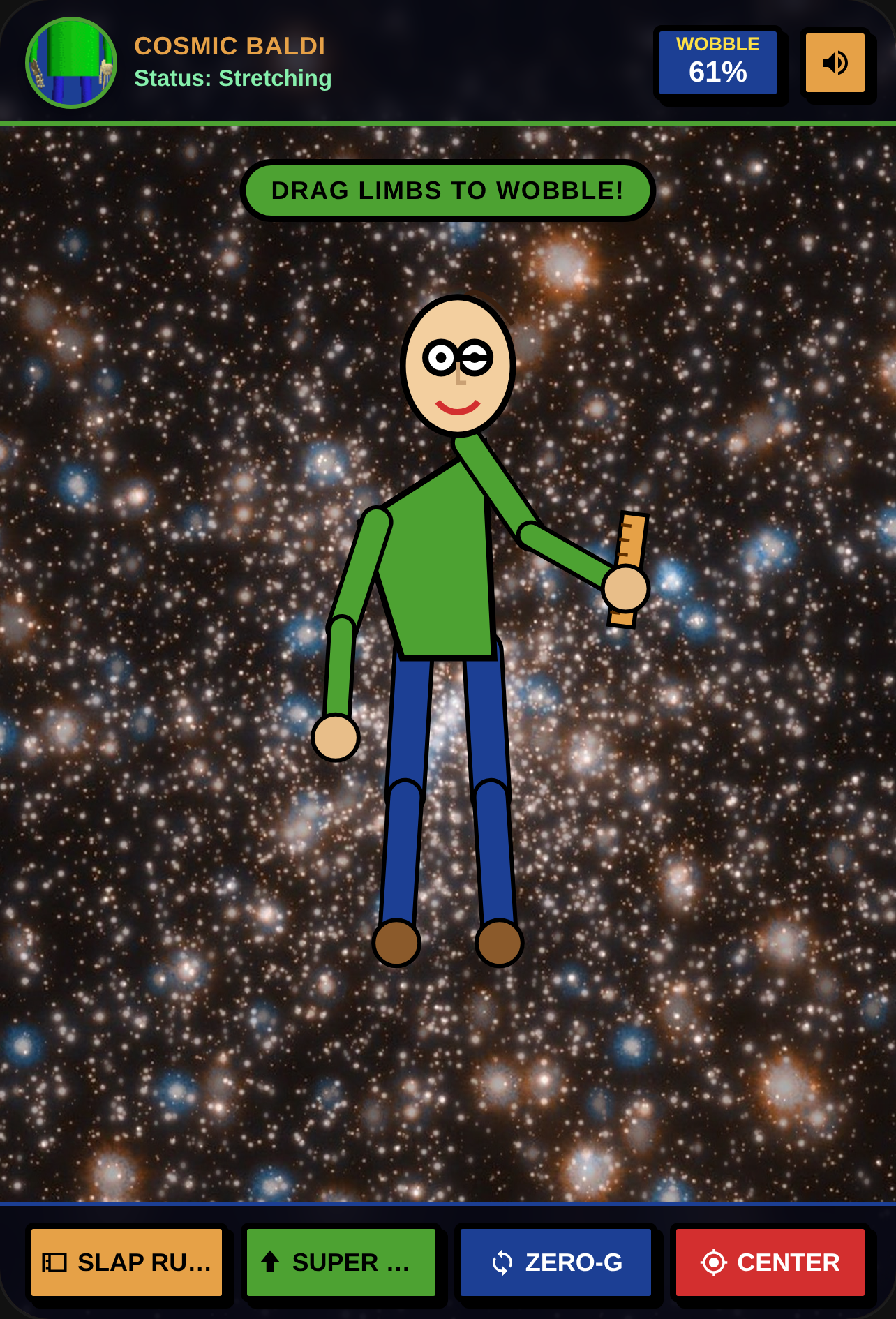 Wobbly Cosmic Baldi cover