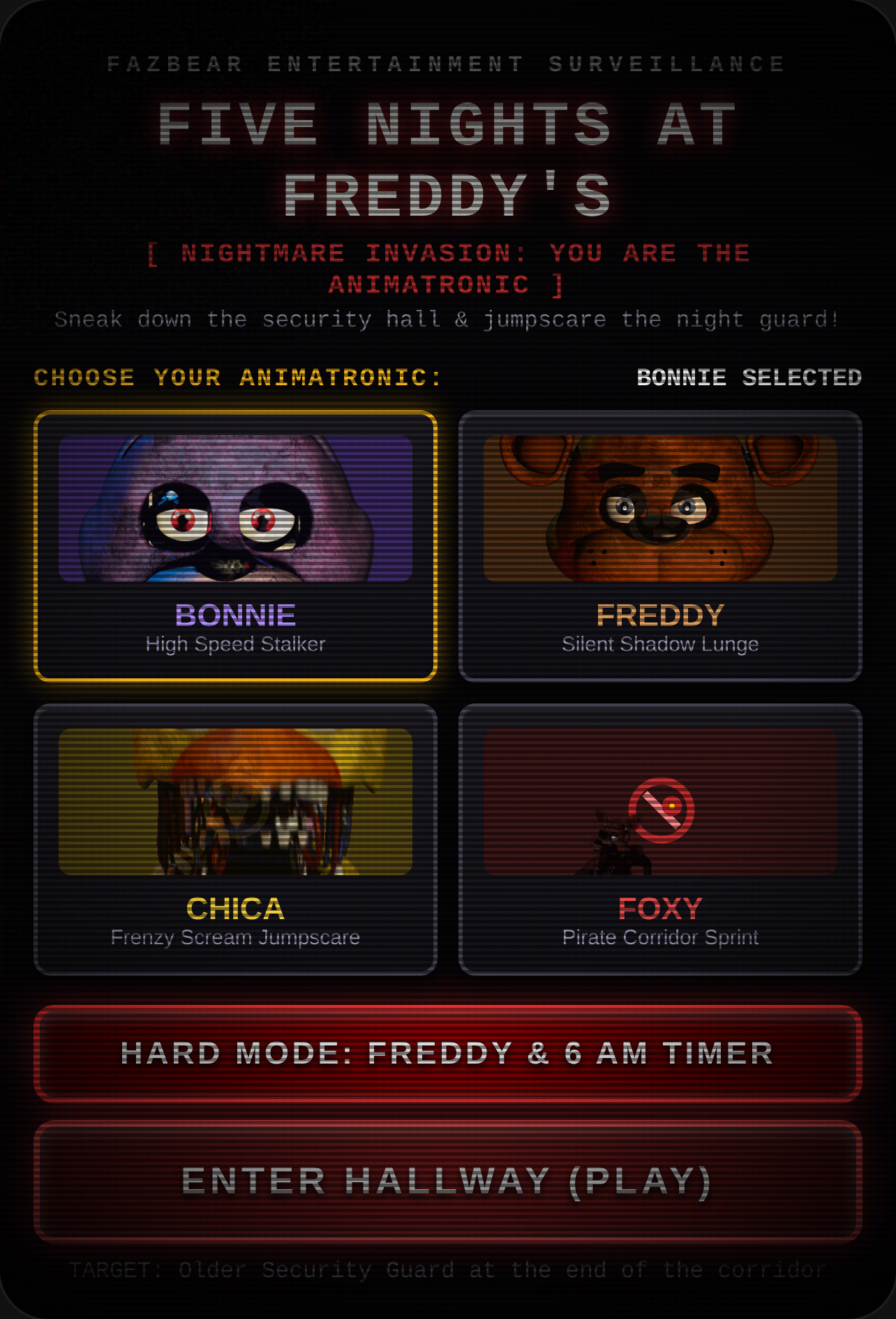 Five Nights at Freddy's: Animatronic Night cover