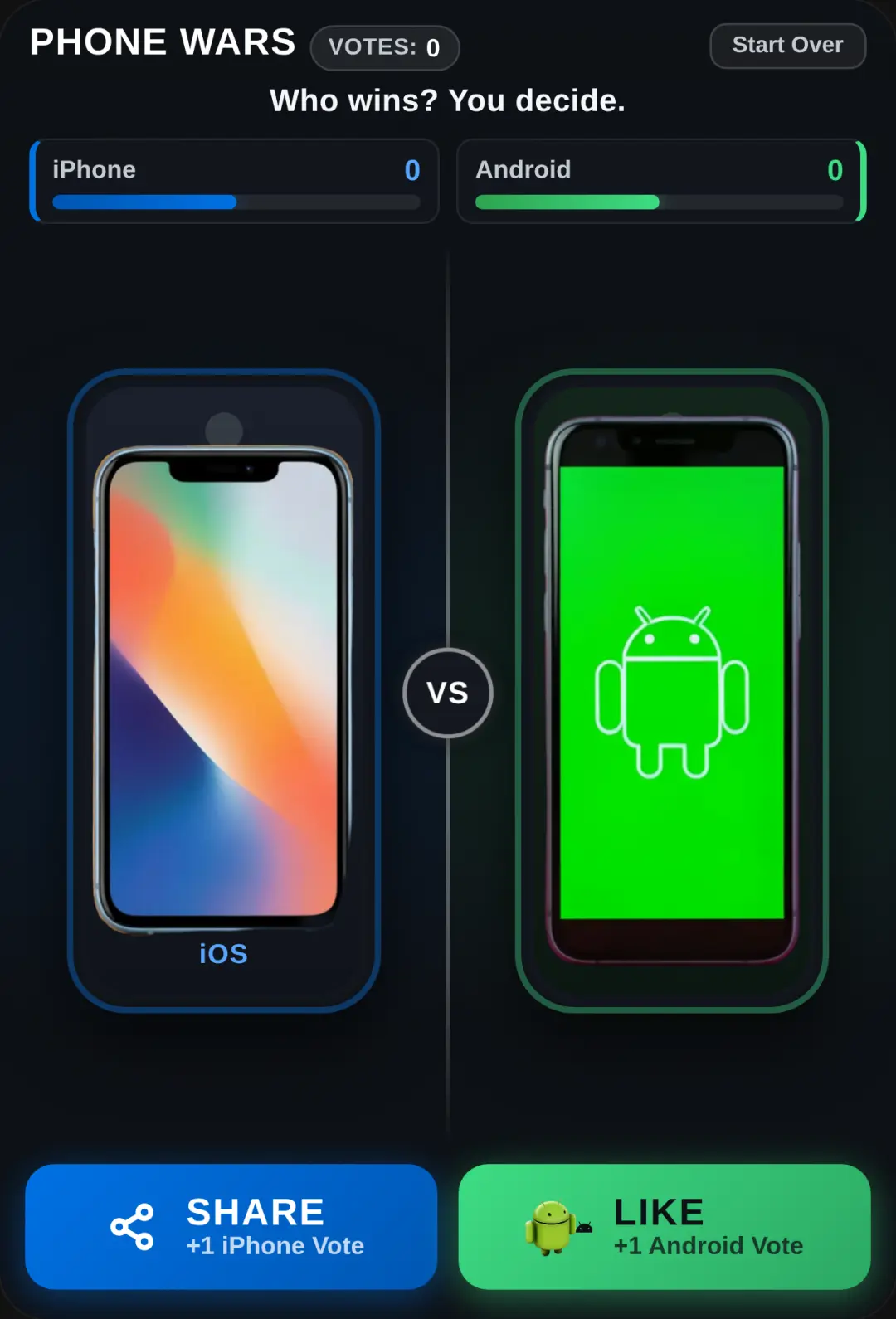 Phone Wars: iPhone vs Android cover