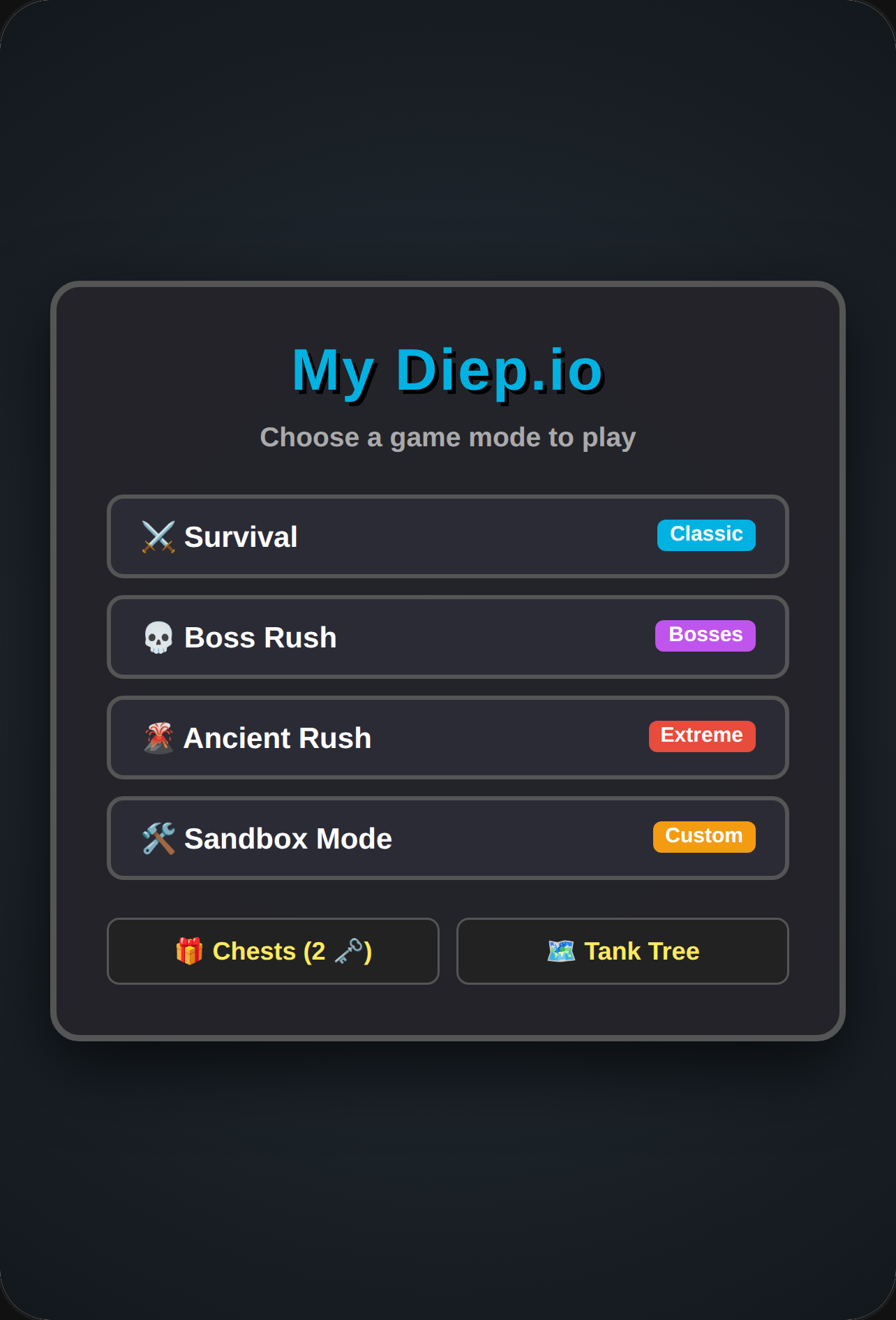 My Diep.io cover