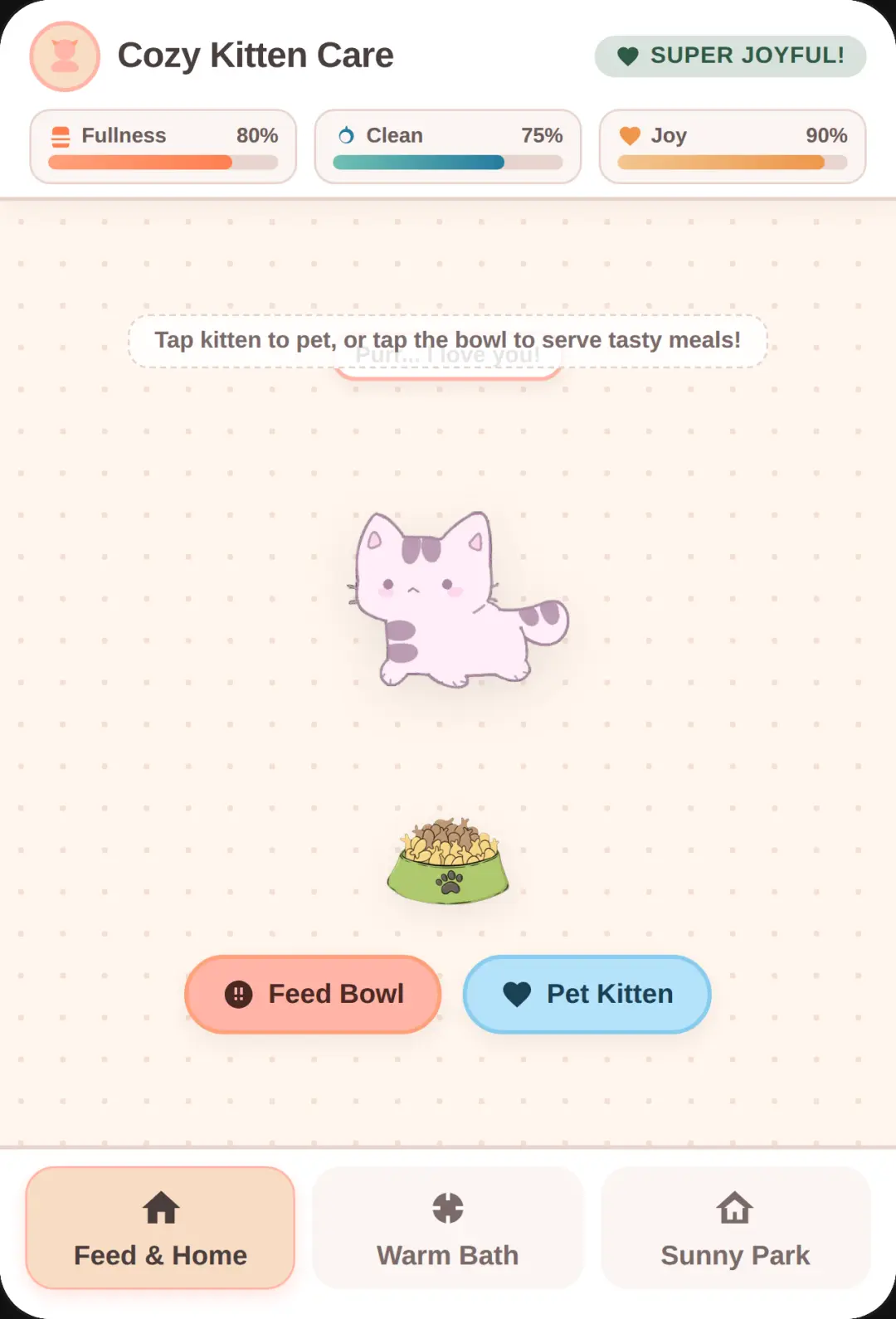 Cozy Kitten Care cover
