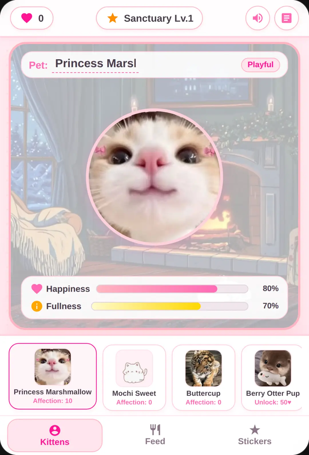 Cat cute game cover