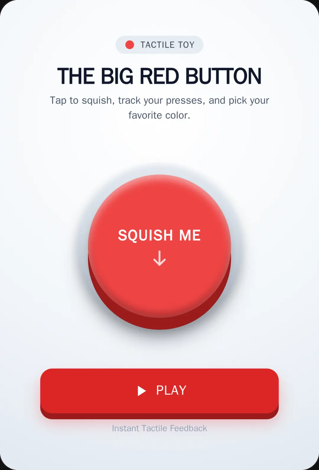 The Big Red Button (not finished yet 😔) cover