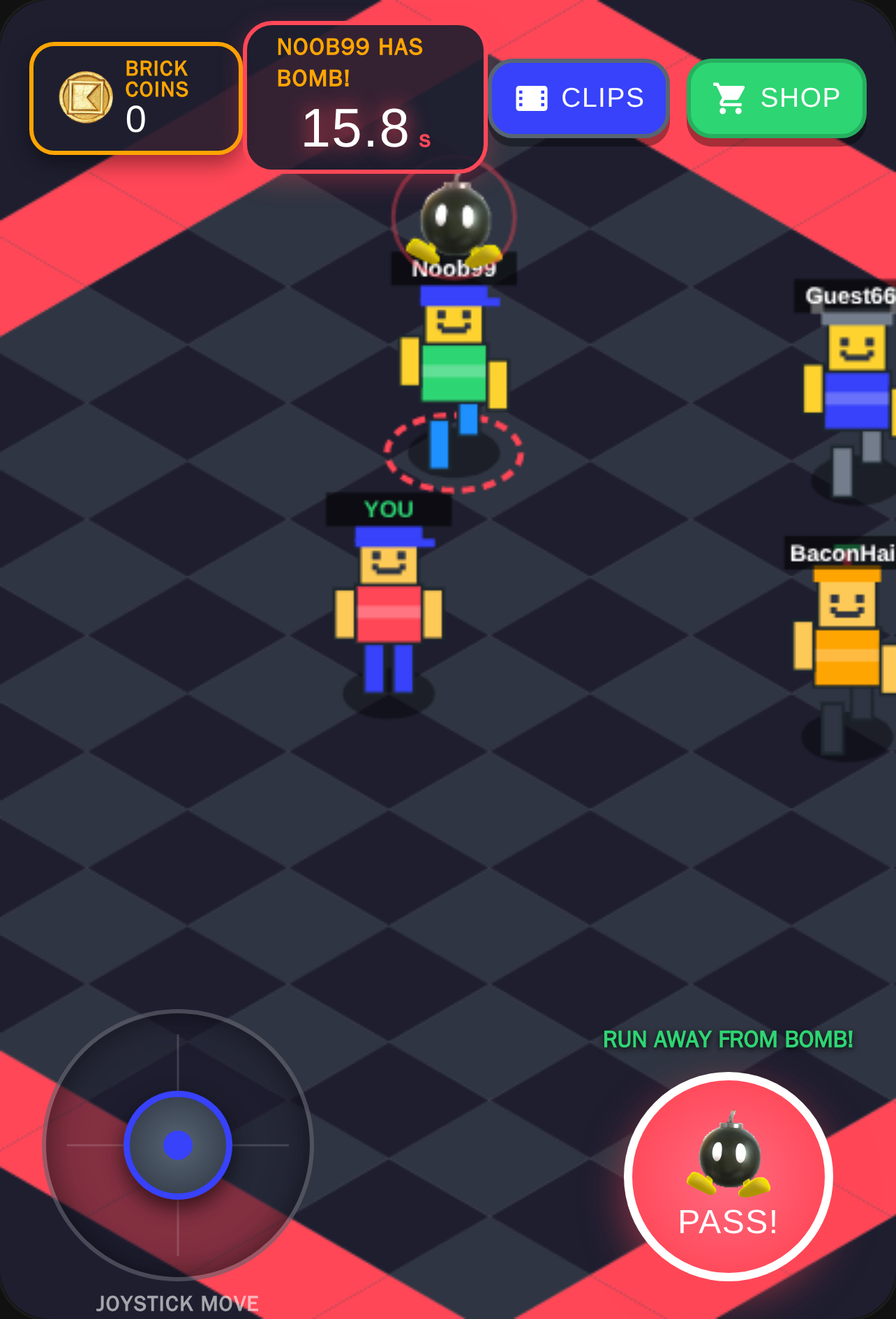 Hot Potato Time Bomb - Blocky Arena This game concentrates on roblox ( time bomb duels) which is one my favorite game cover