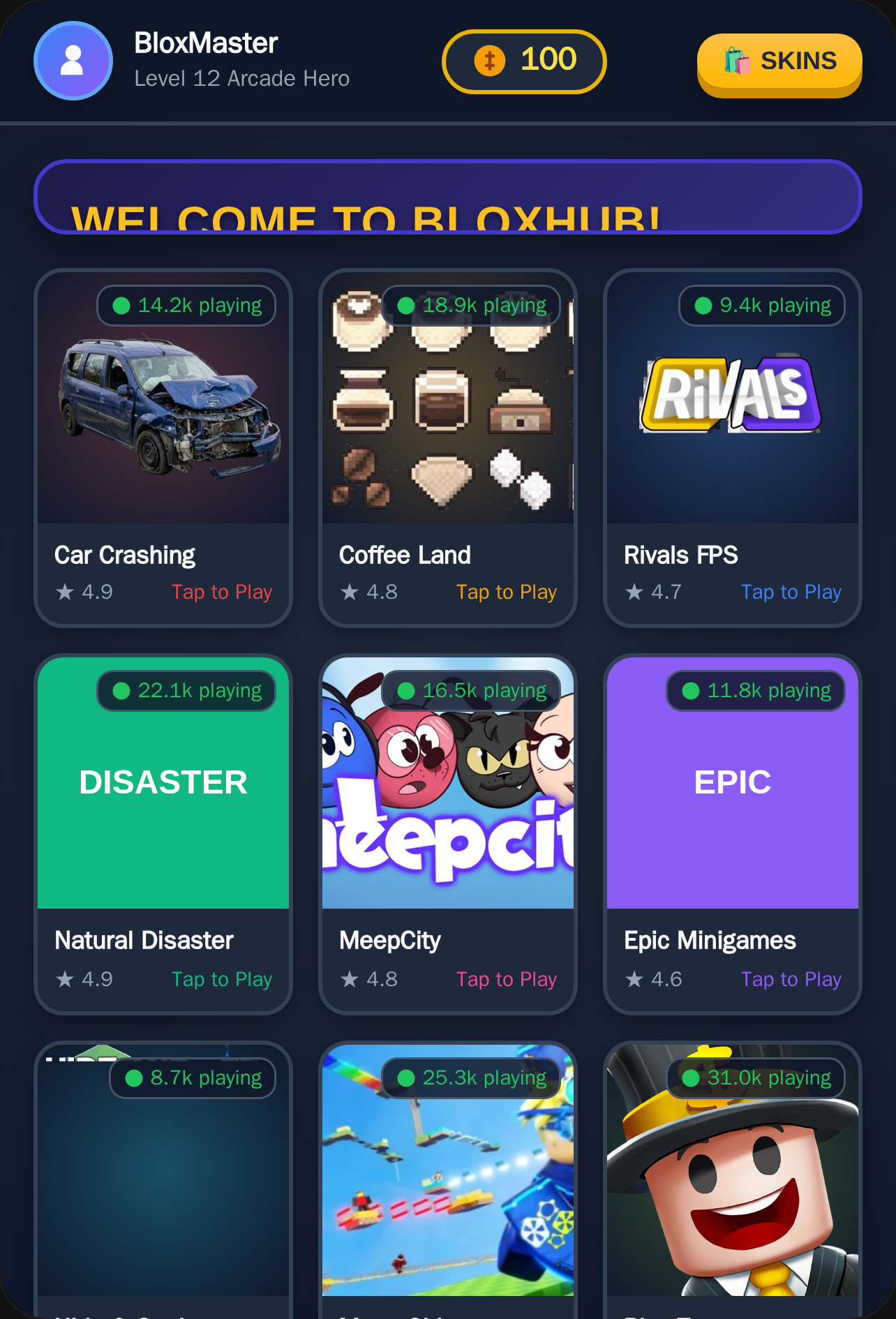 Roblox Mini-Games cover