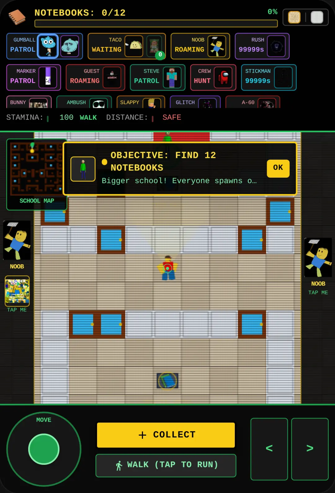 Baldi's School crazy-12 notebooks cover