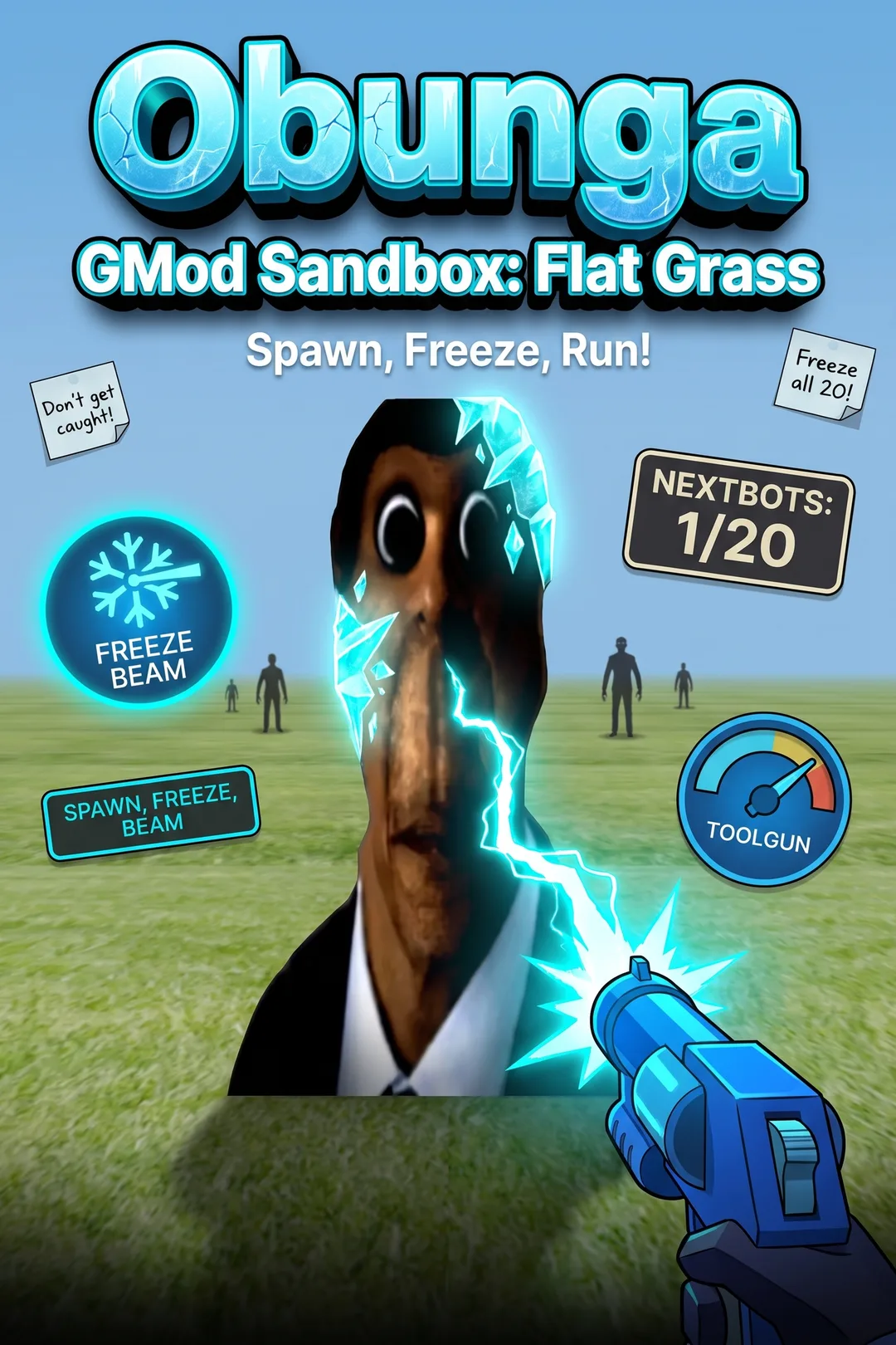 Obunga GMod Sandbox: Flat Grass