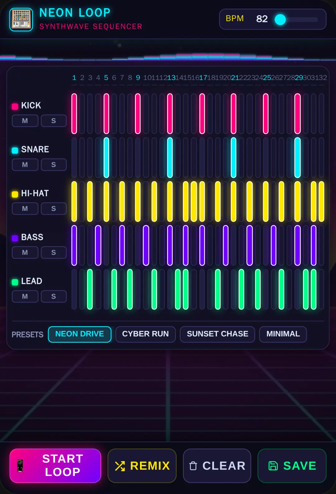 Synthwave Loop Maker cover