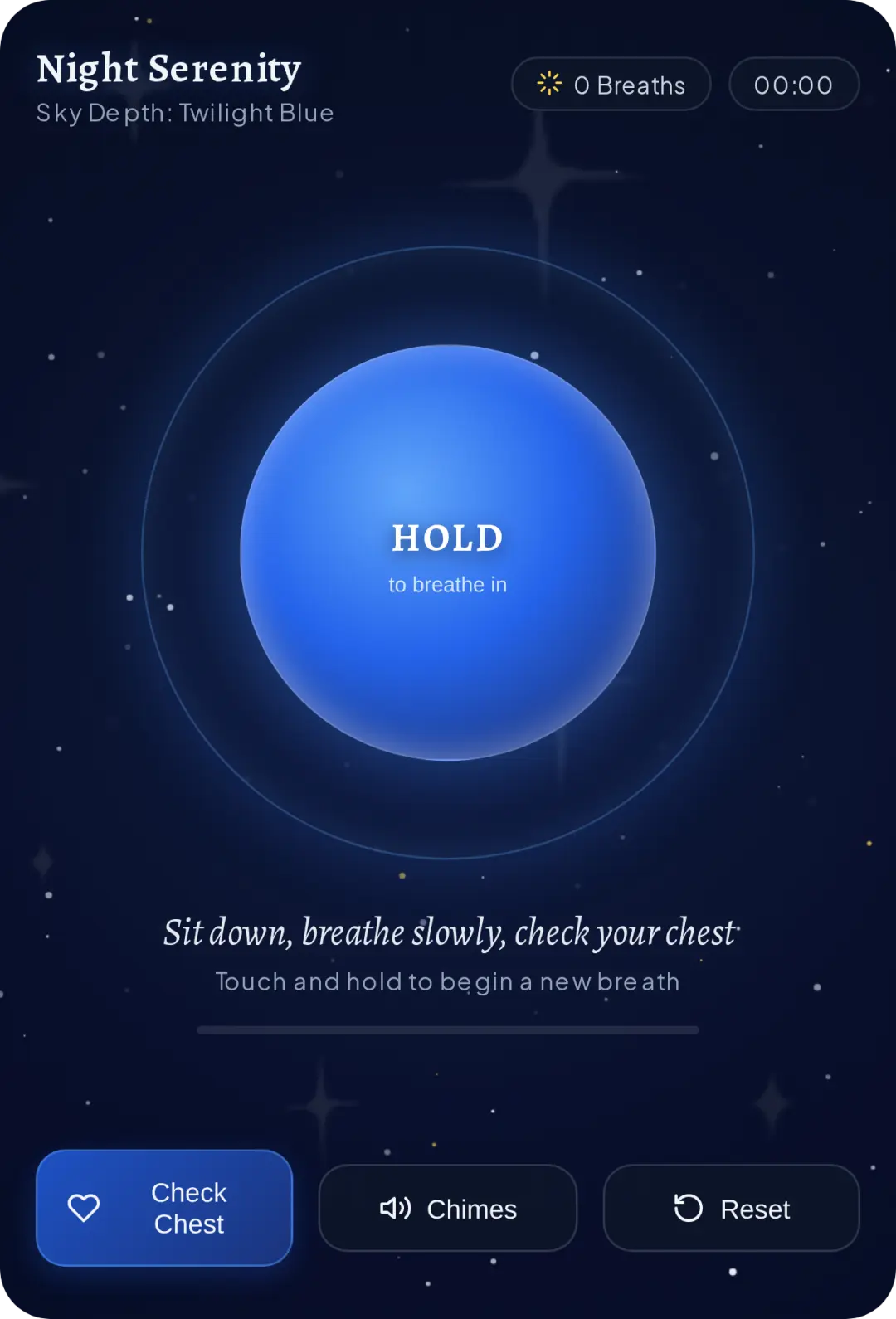 Sit Down, Breathe Slowly cover