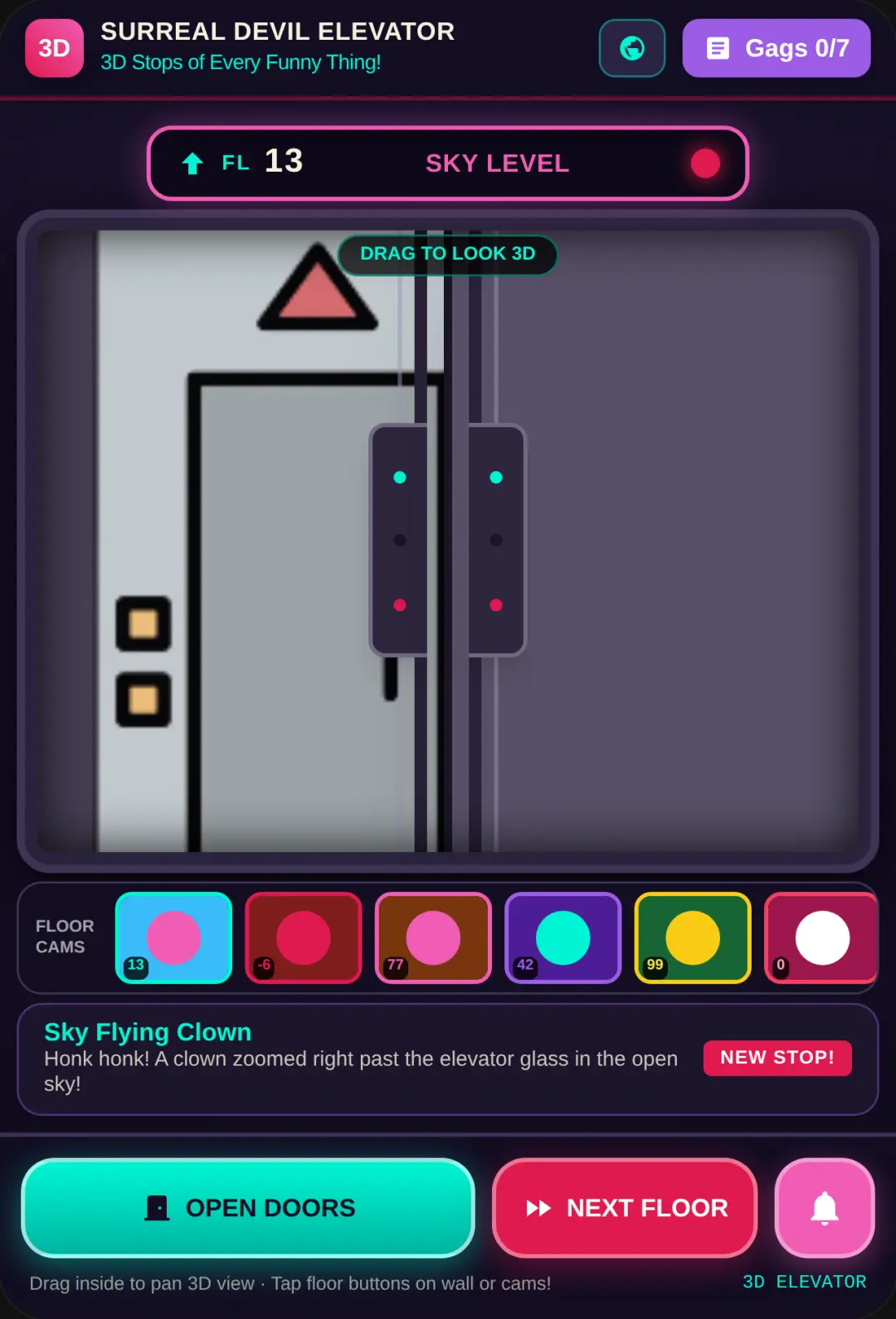 Surreal Devil Elevator 3D: Funny Floors cover