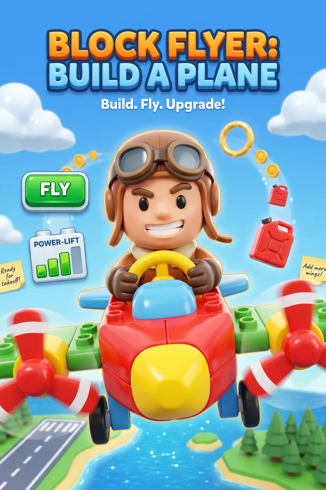 Block Flyer: Build a Plane