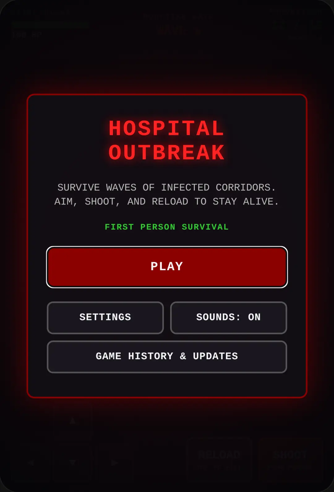 Hospital Zombie FPS cover
