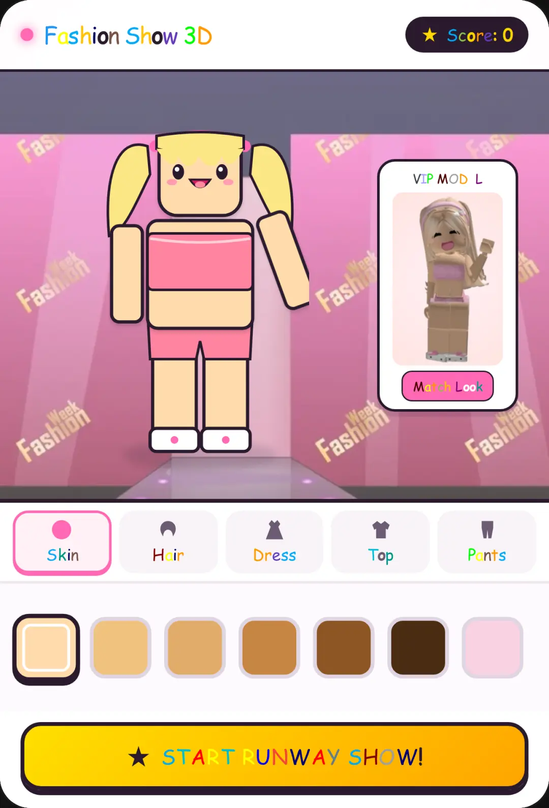 Fashion Show 3D: Roblox Runway cover