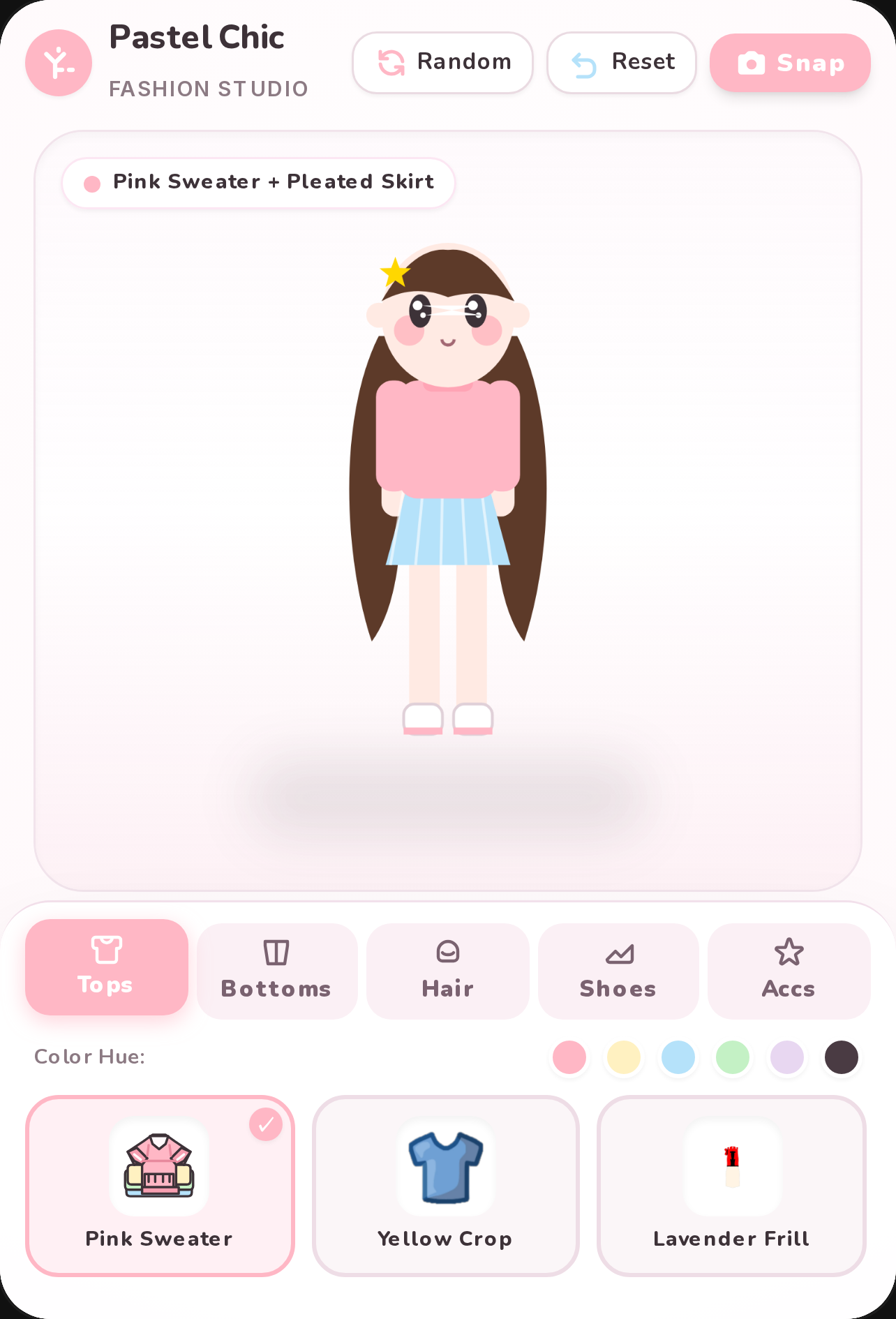Pastel Wardrobe Dress-Up cover
