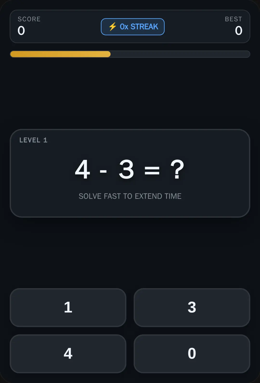 Math quiz cover