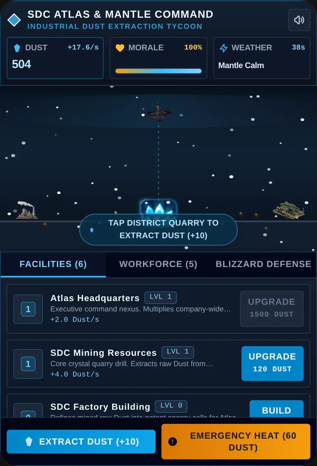 SDC Tycoon: Atlas & Mantle Blizzard Command cover
