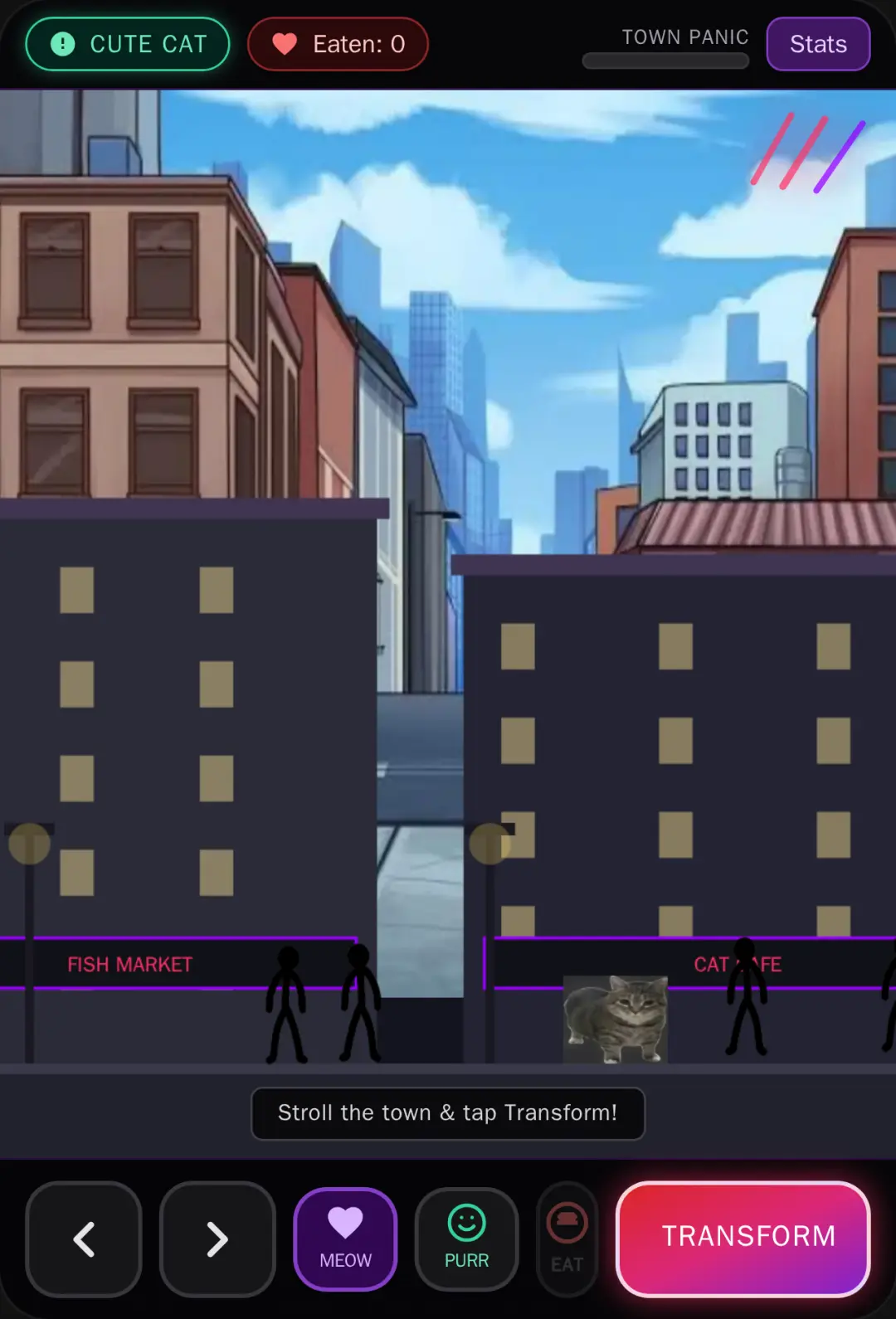 Cat Monster: Town Terror