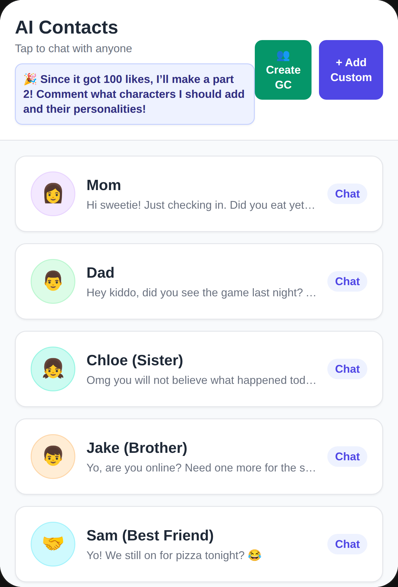 AI Chat Simulator cover
