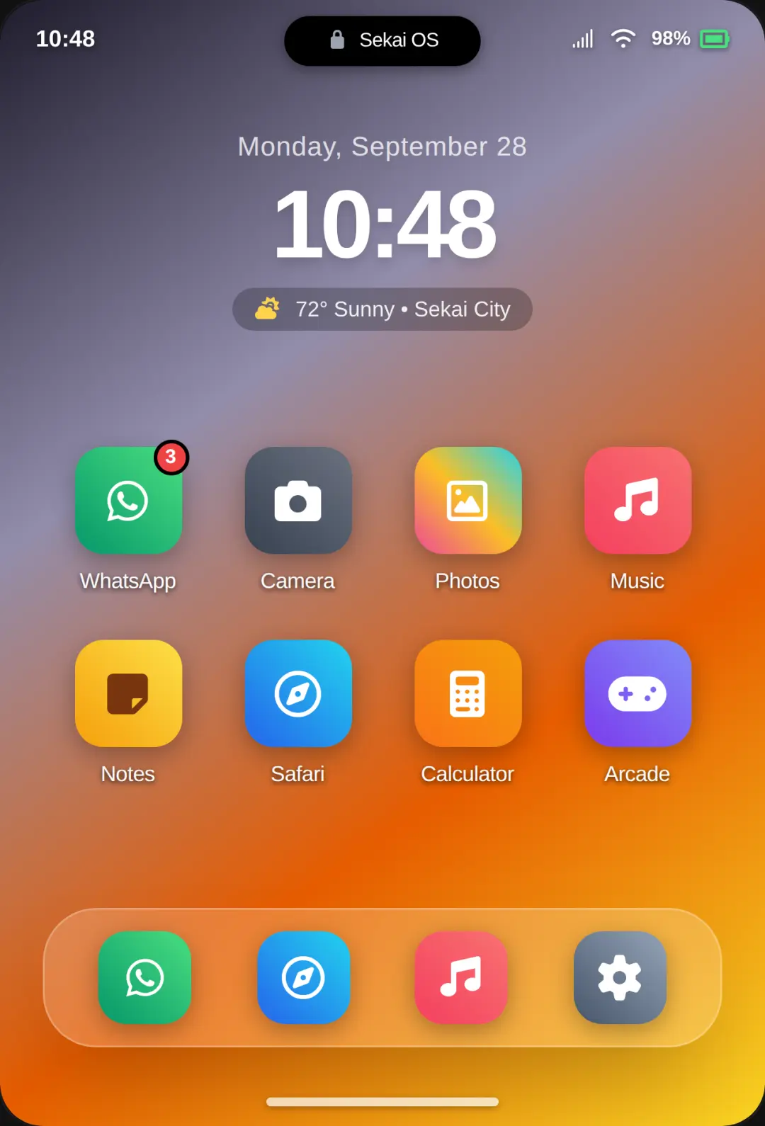 SmartPhone - Multi App OS cover