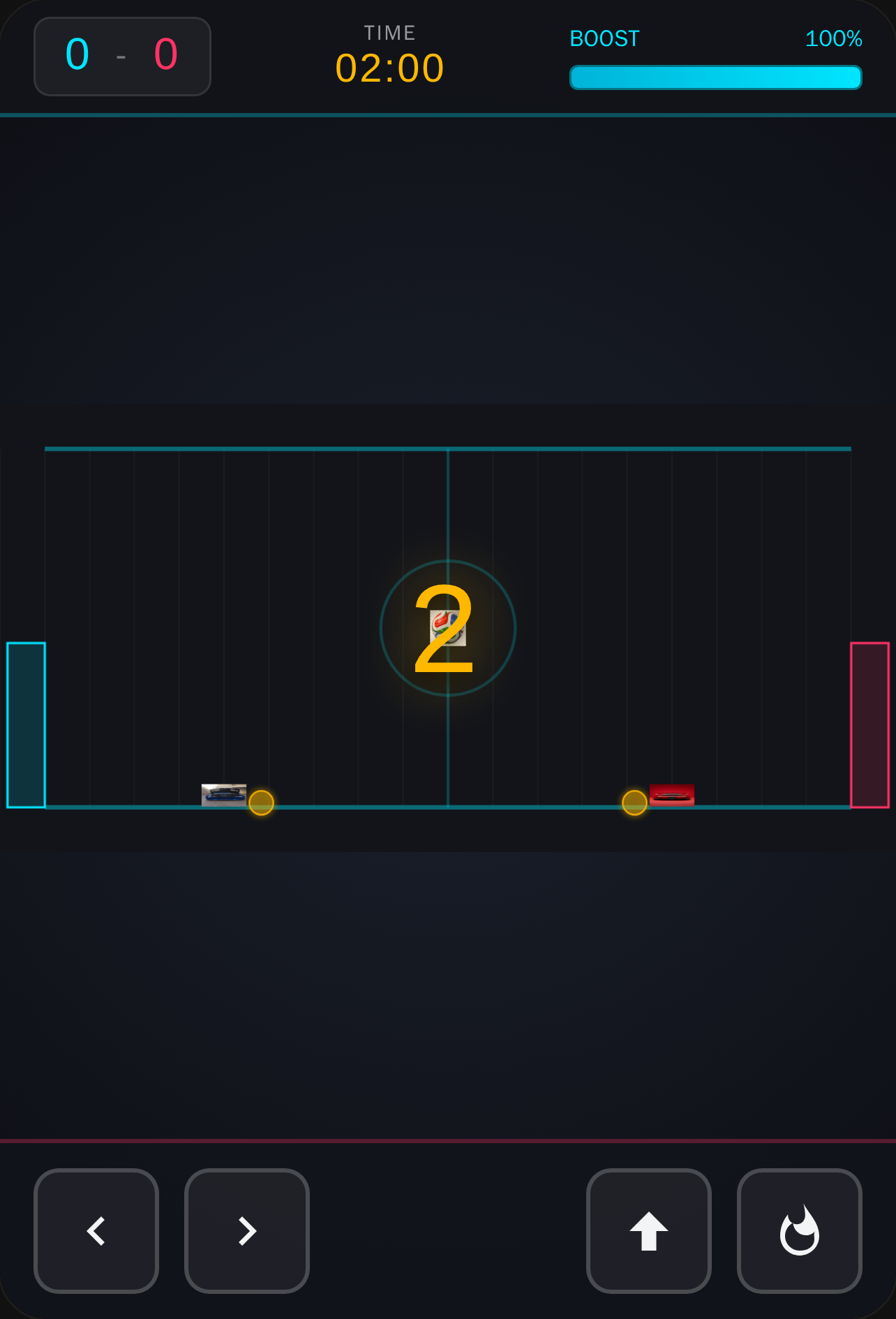 Rocket Car Soccer 2D