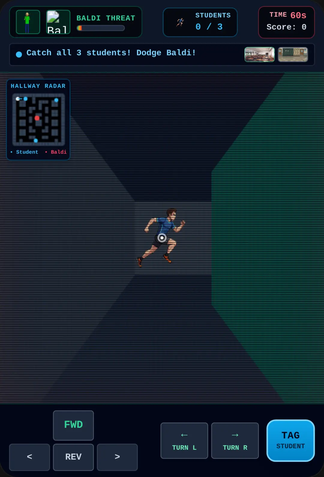 Baldi's Hallway Race cover