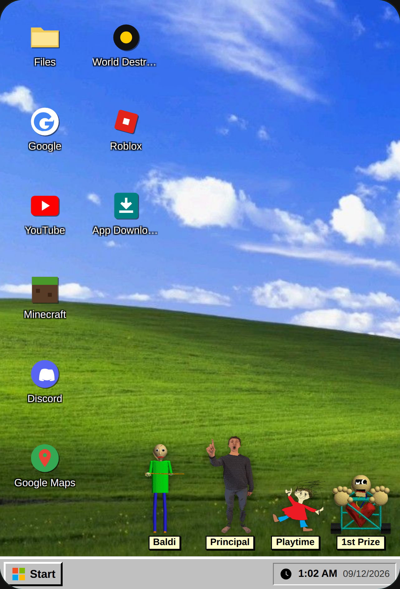 Baldi & Friends Retro OS cover