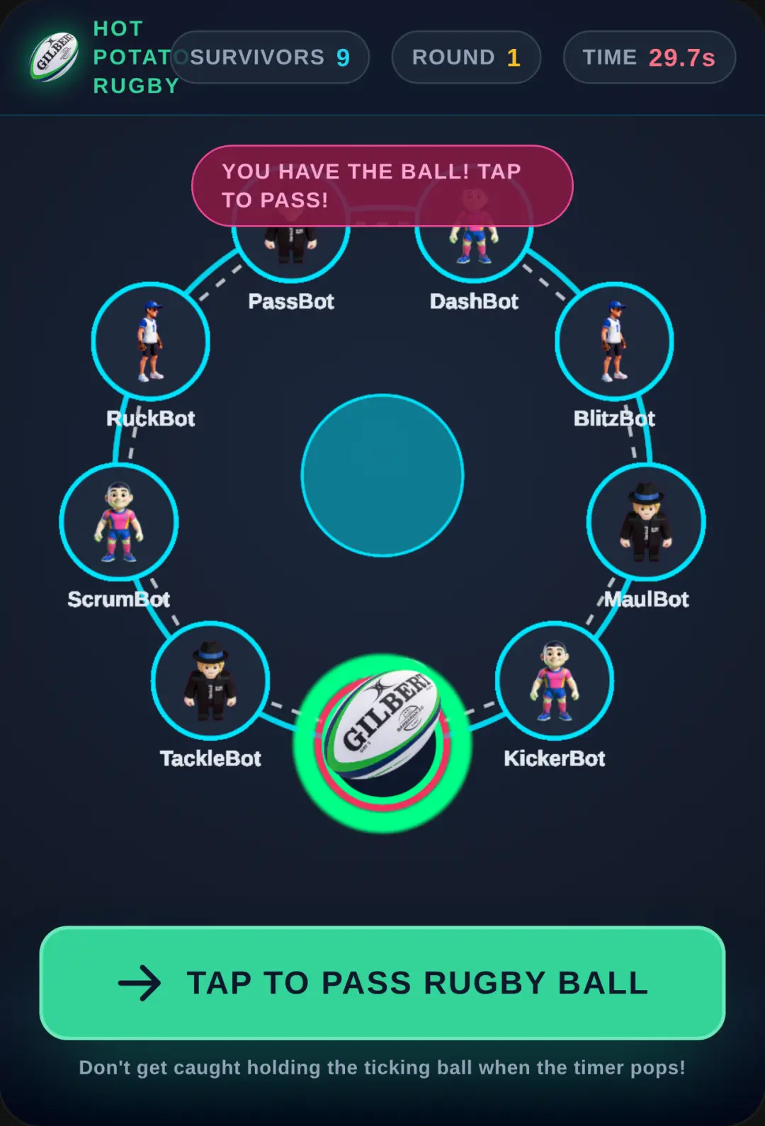 Hot Potato Rugby cover