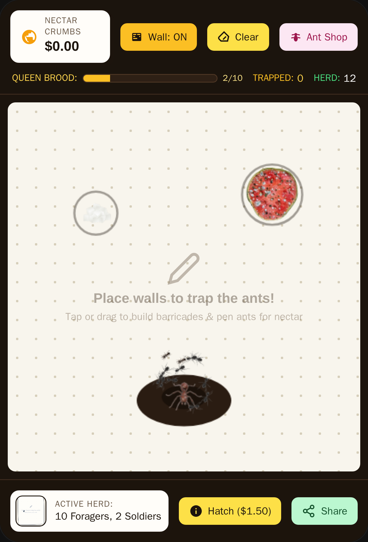Trap the Ant - Swarm Colony cover