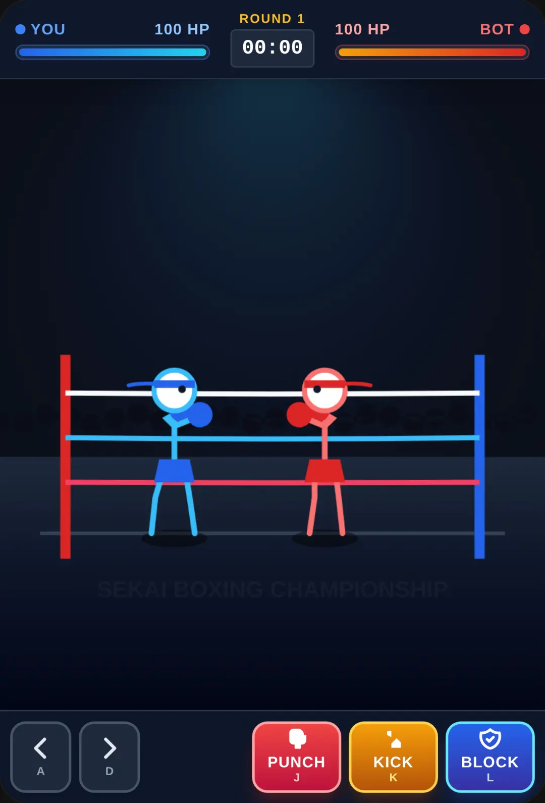 Stickman Boxing Ring