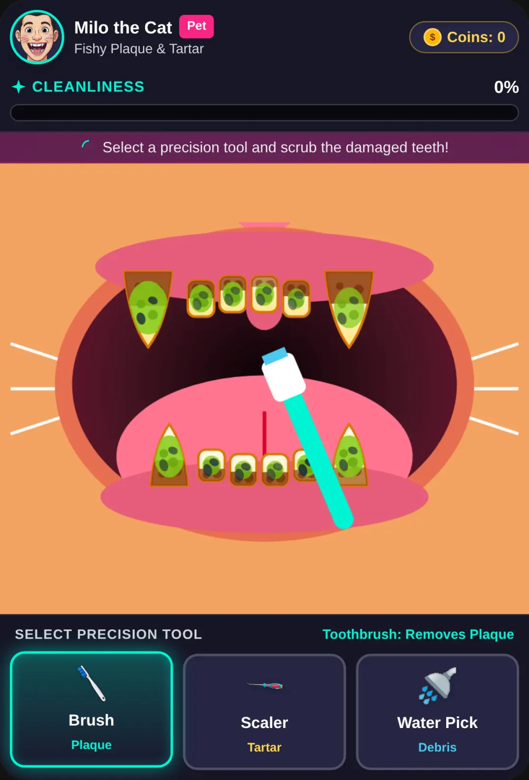 POV Customer Teeth Cleaning Arcade cover
