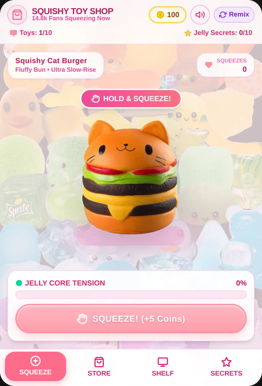 Kawaii Squishy Shop & ASMR Jelly Secrets cover