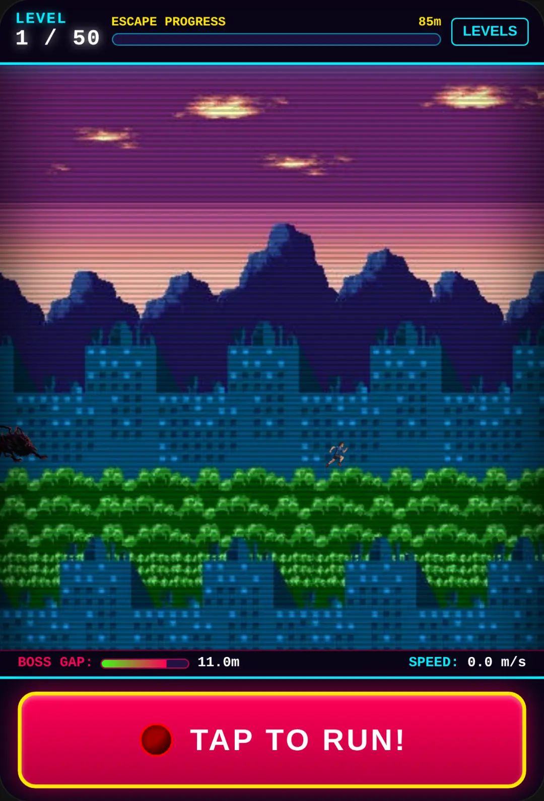 Neon Sprint: 50 Levels cover