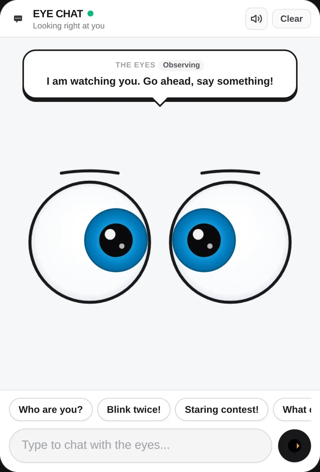 Eye Chat cover