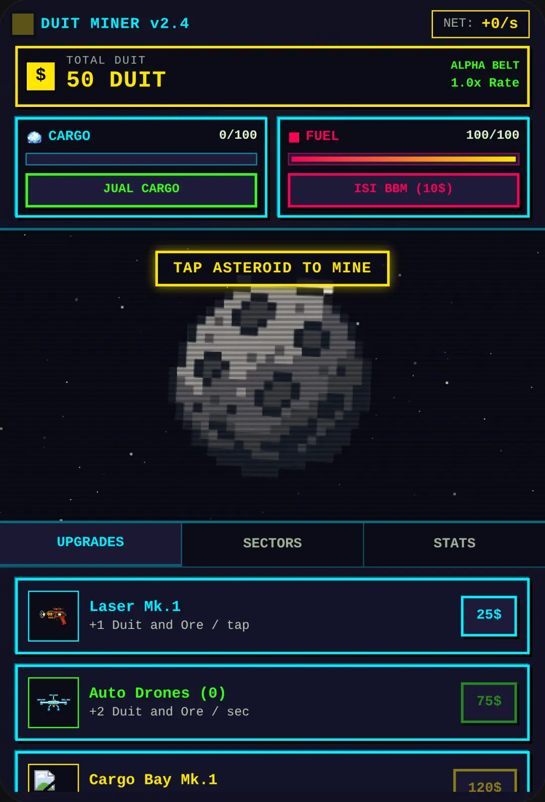 Duit Miner 2088 - Space Mining Tycoon cover
