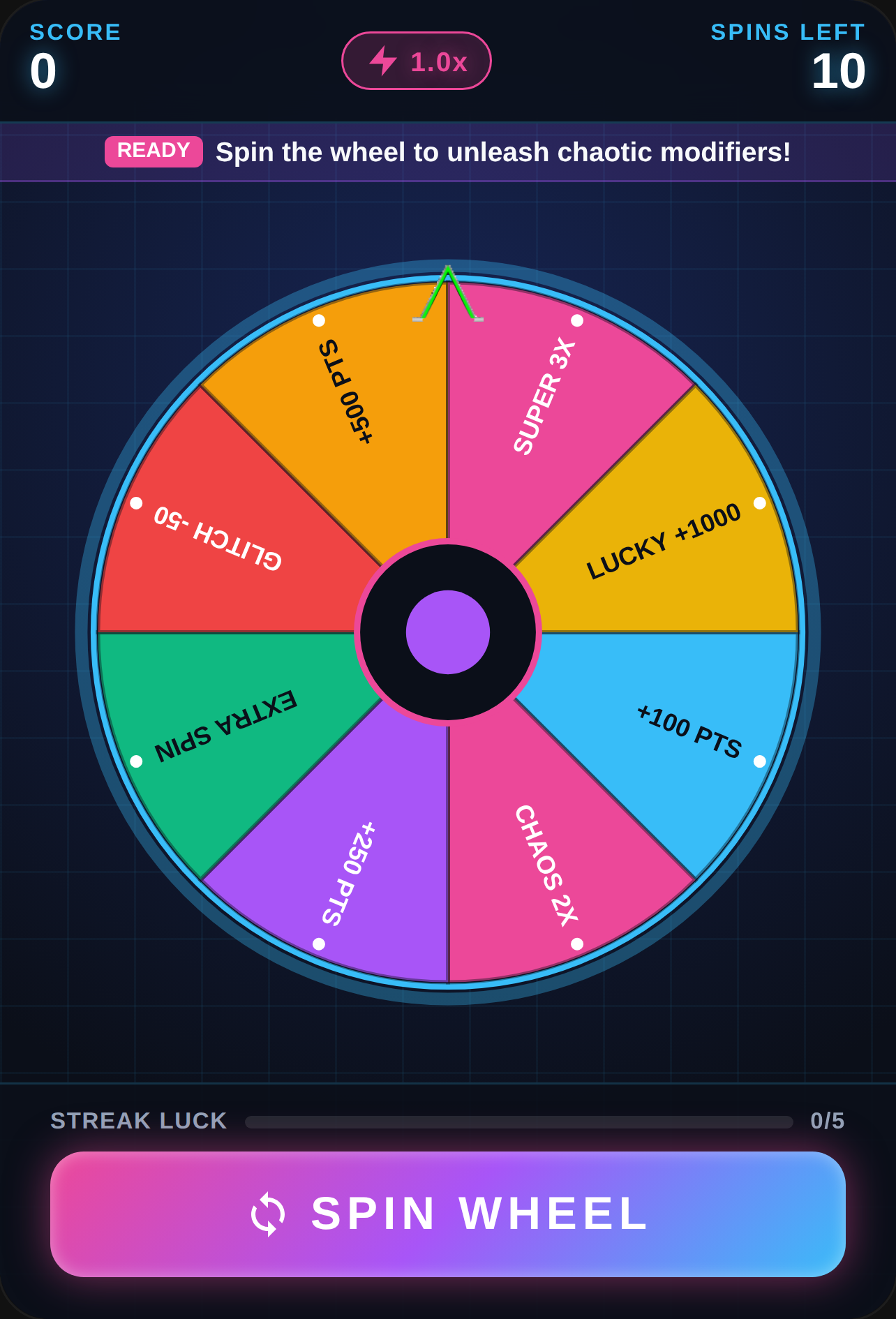Random - Cyber Neon Wheel cover