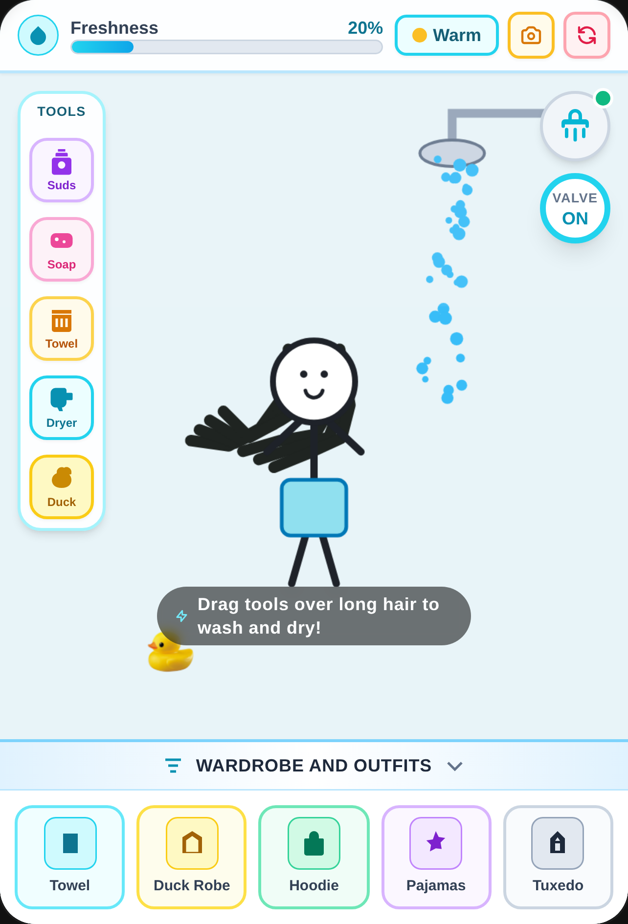Stickman Shower and Hair Studio cover