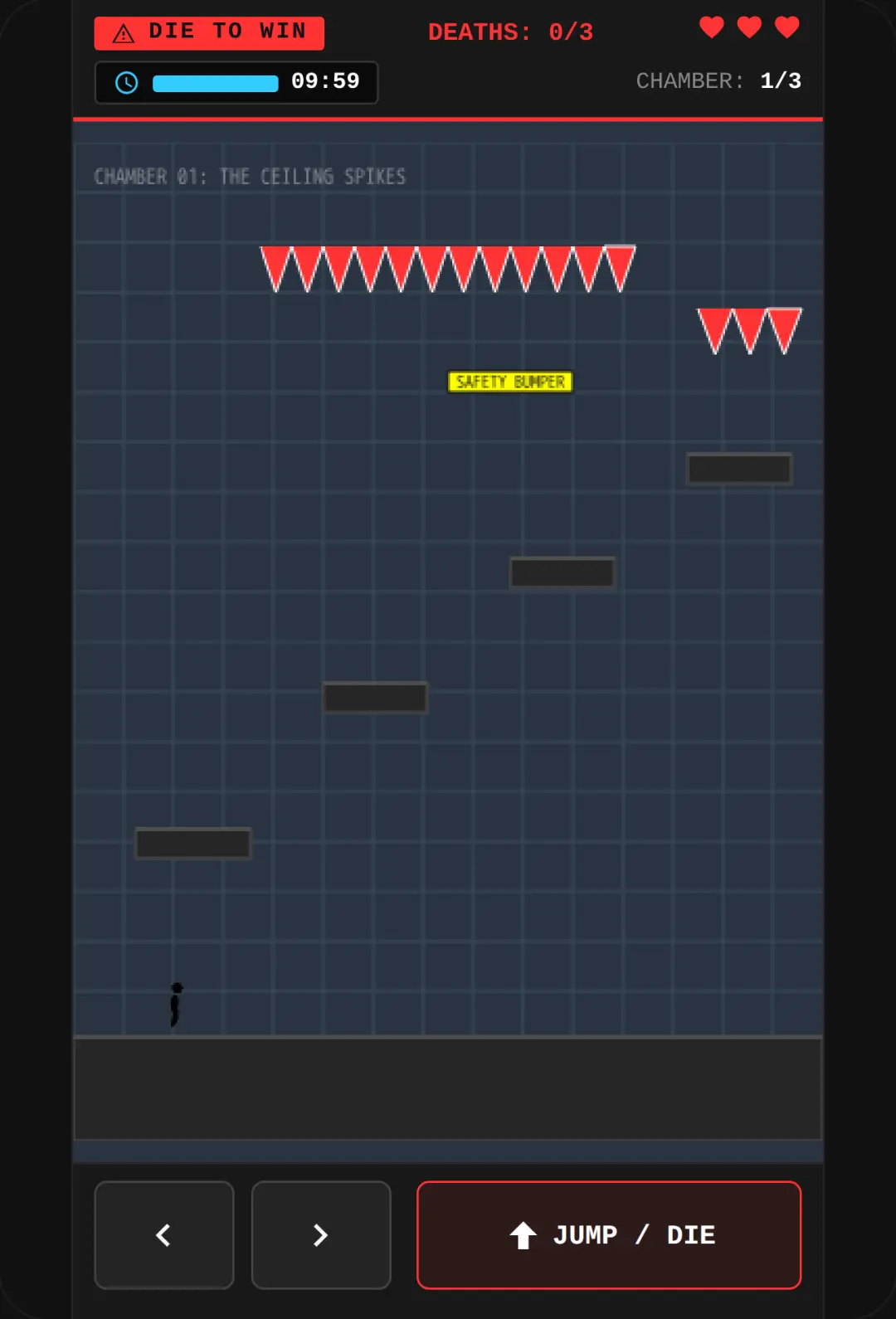 DIE TO WIN: 360px Reincarnation Platformer cover
