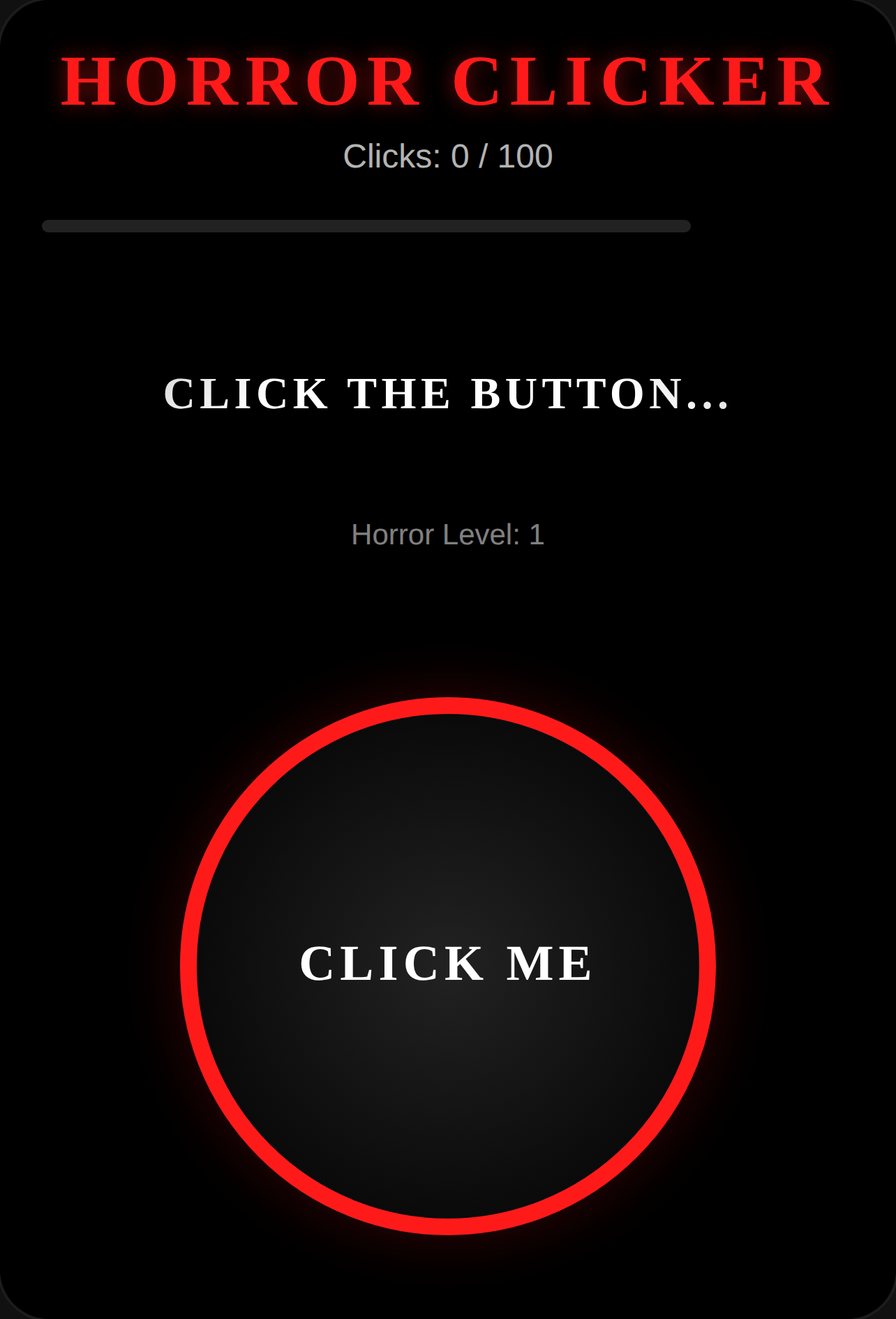 Horror Clicker cover