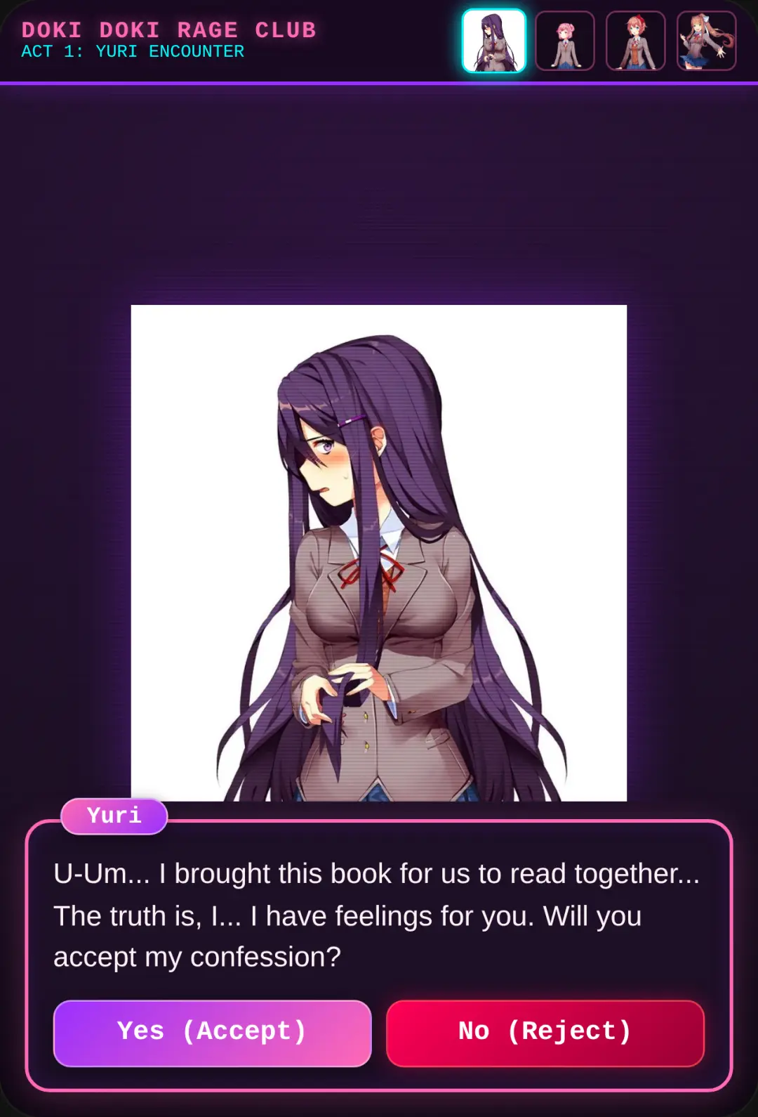 Doki Doki rage Club👀 cover