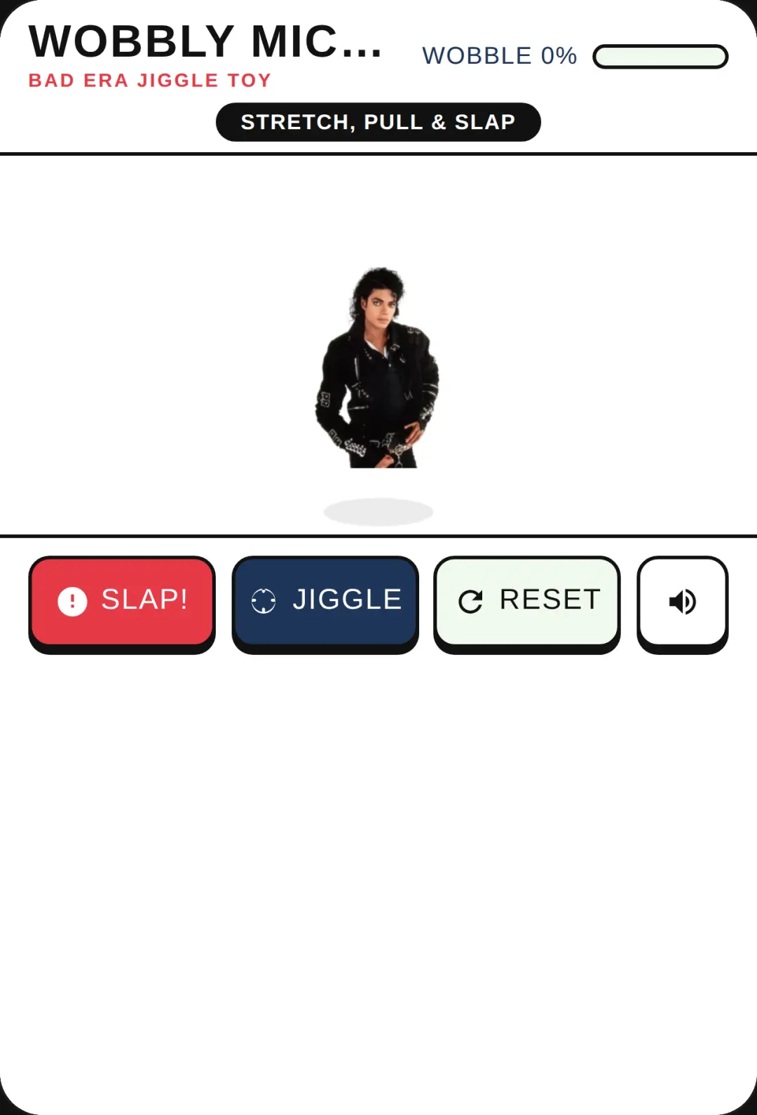 Wobbly Michael - Bad Era Jiggle Toy cover