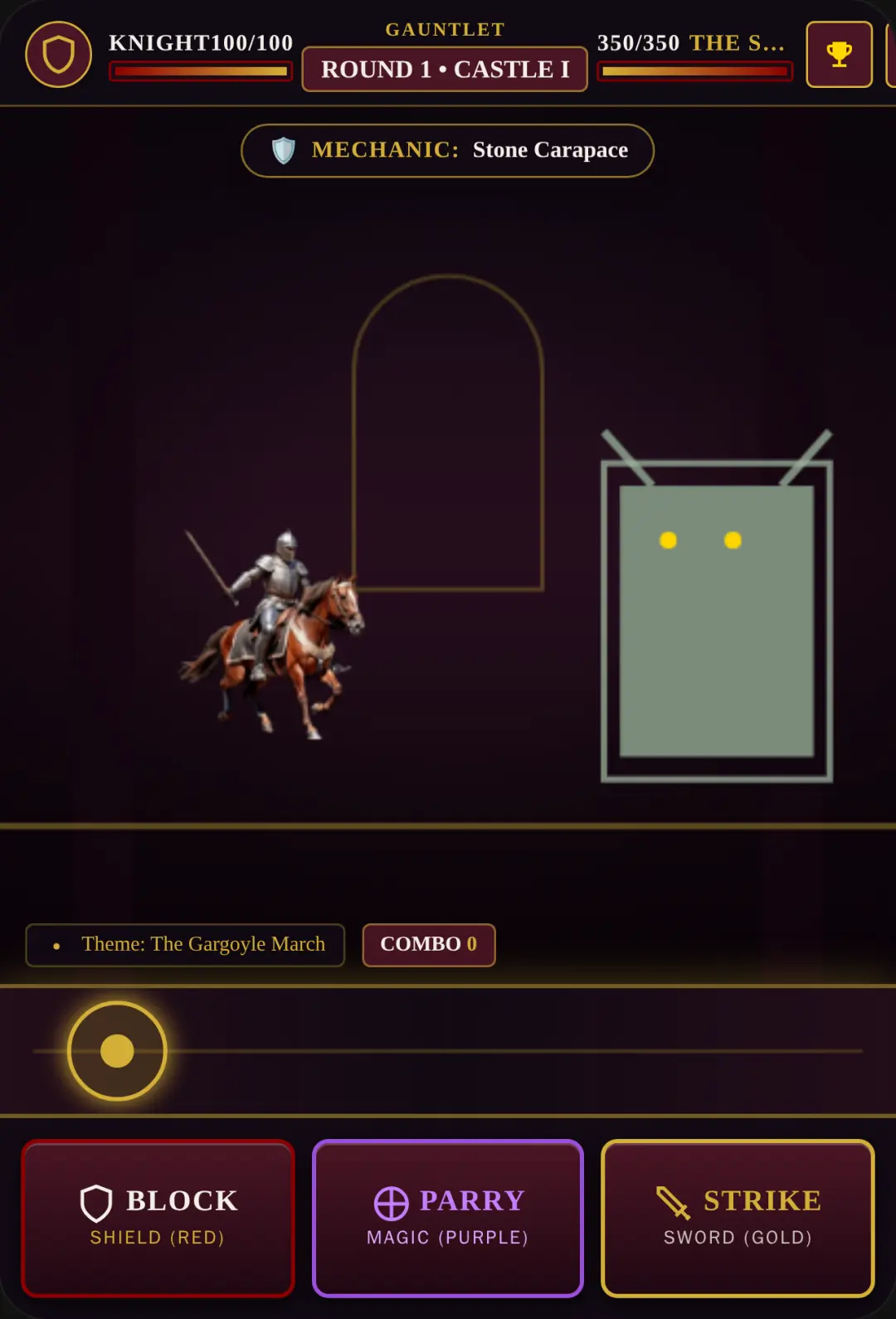 Knight's Gauntlet: Castle Rhythm cover